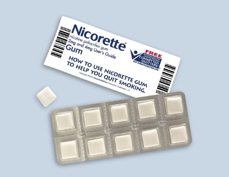 Viên Kẹo Nicorette gum hỗ trợ cai thuốc